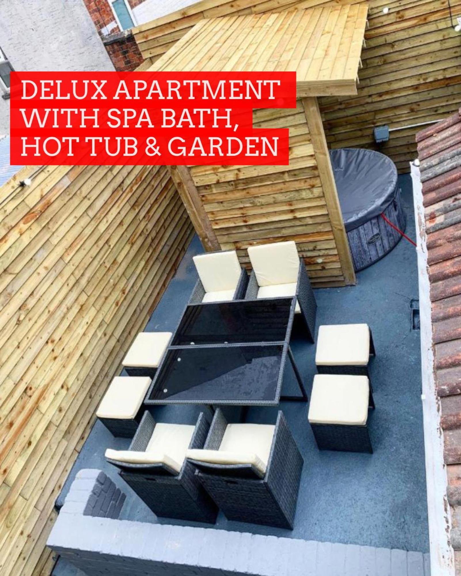Albert Luxury Hottub & Jacuzzi Apartments Blackpool Rom bilde